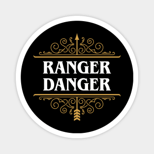 Ranger Danger Tabletop RPG Character Class Magnet